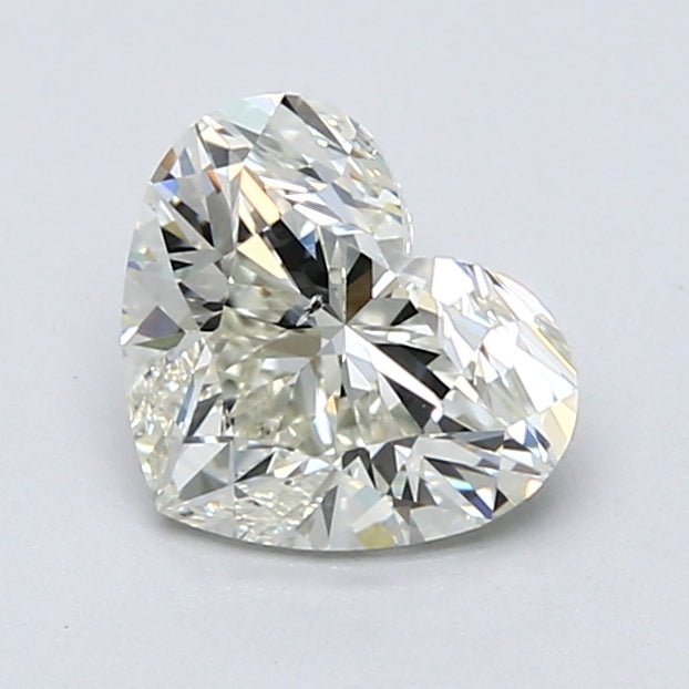 1.5 Carat Heart - Natural Diamond - 1.51 - K - SI2 - EX - EX - EX - Diamonds By Rothschild