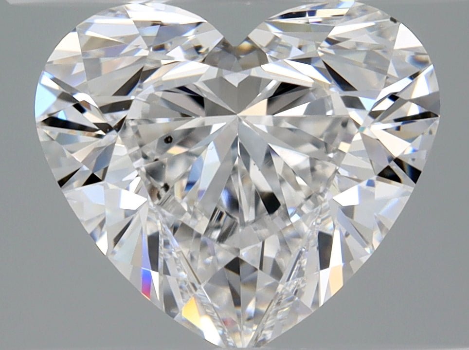 1.5 Carat Heart - Natural Diamond - 1.52 - D - VS2 - EX - VG - Diamonds By Rothschild