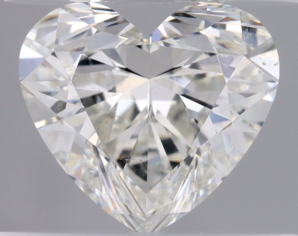 1.5 Carat Heart - Natural Diamond - 1.52 - J - SI2 - EX - EX - Diamonds By Rothschild