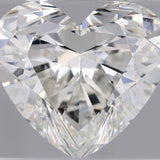 1.5 Carat Heart - Natural Diamond - 1.52 - J - SI2 - EX - EX - Diamonds By Rothschild