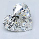 1.5 Carat Heart - Natural Diamond - 1.54 - F - SI2 - VG - VG - Diamonds By Rothschild