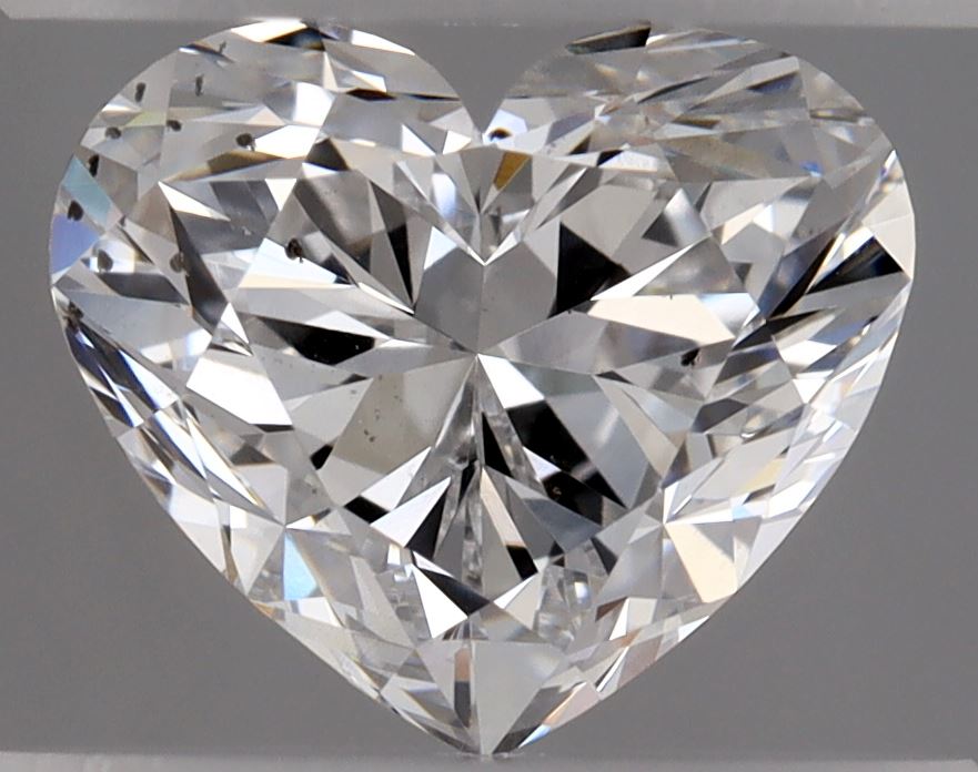 1.5 Carat Heart - Natural Diamond - 1.64 - D - SI2 - VG - VG - Diamonds By Rothschild