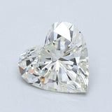 1.5 Carat Heart - Natural Diamond - 1.67 - L - I1 - G - G - G - Diamonds By Rothschild