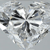 1.5 Carat Heart - Natural Diamond - 1.7 - E - SI2 - VG - EX - EX - Diamonds By Rothschild