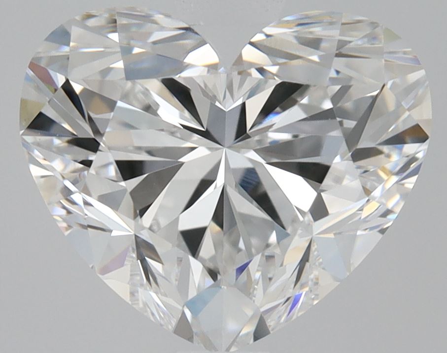 1.5 Carat Heart - Natural Diamond - 1.7 - E - VS1 - EX - EX - Diamonds By Rothschild