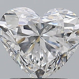 1.5 Carat Heart - Natural Diamond - 1.7 - E - VS2 - VG - EX - EX - Diamonds By Rothschild
