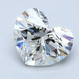 1.5 Carat Heart - Natural Diamond - 1.7 - J - SI1 - G - G - G - Diamonds By Rothschild