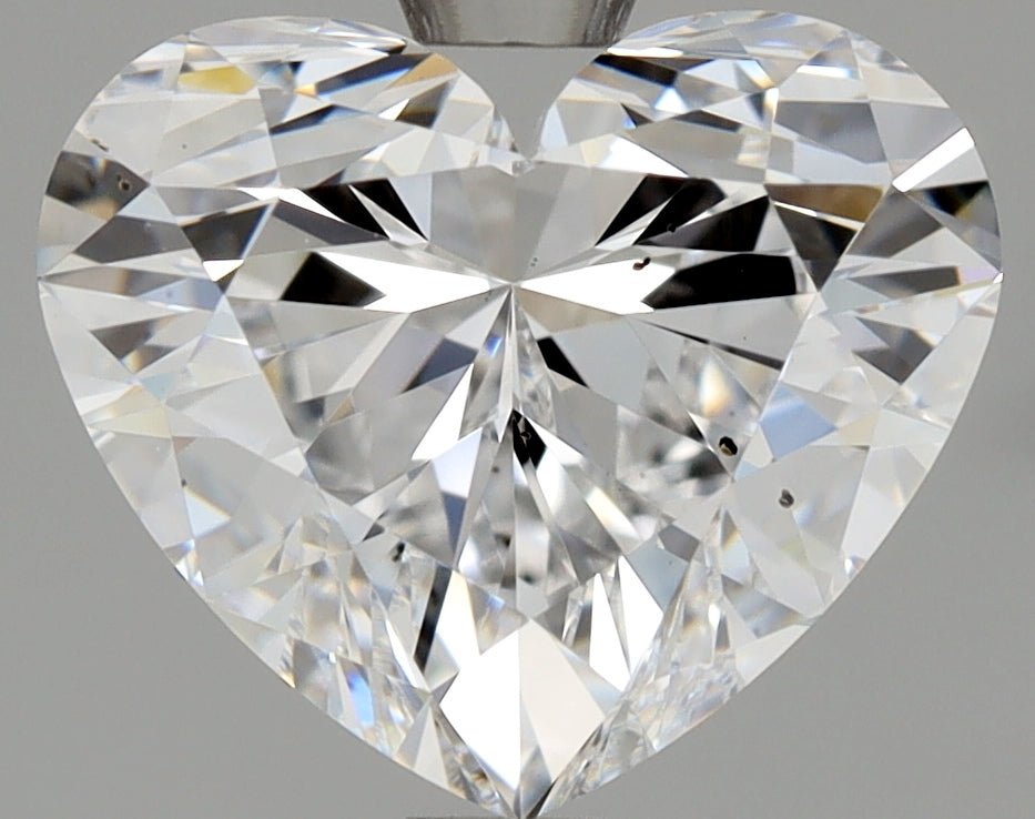 1.5 Carat Heart - Natural Diamond - 1.71 - D - Very Slightly Included - VG - EX - VG - Diamonds By Rothschild