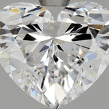 1.5 Carat Heart - Natural Diamond - 1.71 - D - Very Slightly Included - VG - EX - VG - Diamonds By Rothschild