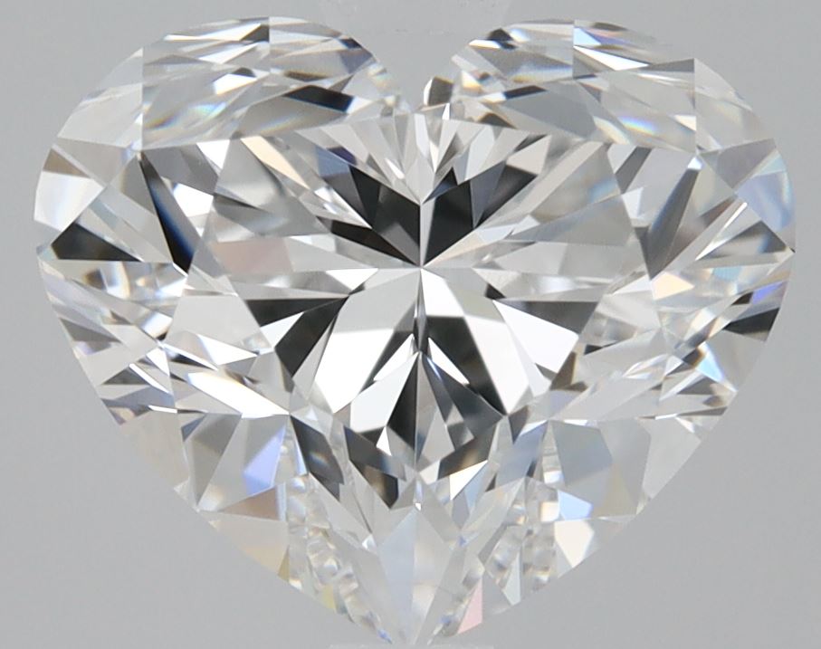 1.5 Carat Heart - Natural Diamond - 1.71 - D - Very Very Slightly Included - EX - EX - EX - Diamonds By Rothschild