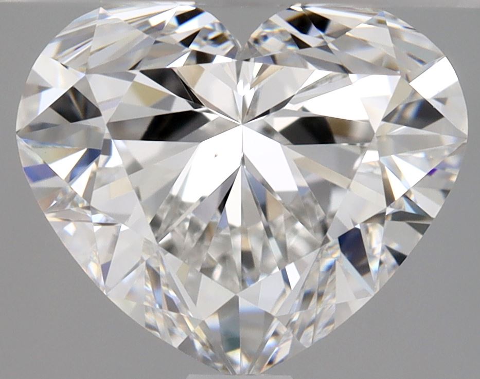 1.5 Carat Heart - Natural Diamond - 1.71 - E - VS2 - EX - EX - Diamonds By Rothschild