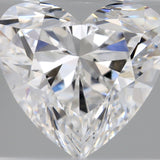 1.5 Carat Heart - Natural Diamond - 1.74 - D - Very Slightly Included - VG - EX - VG - Diamonds By Rothschild