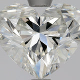 1.5 Carat Heart - Natural Diamond - 1.74 - J - SI2 - EX - VG - Diamonds By Rothschild