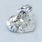 1.5 Carat Heart - Natural Diamond - 1.78 - H - SI2 - VG - EX - Diamonds By Rothschild