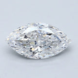 1.5 Carat Marquise - Natural Diamond - 1.49 - D - VVS2 - VG - EX - EX - Diamonds By Rothschild