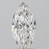 1.5 Carat MARQUISE - Natural Diamond - 1.5 - G - VVS1 - VG - EX - EX - Diamonds By Rothschild