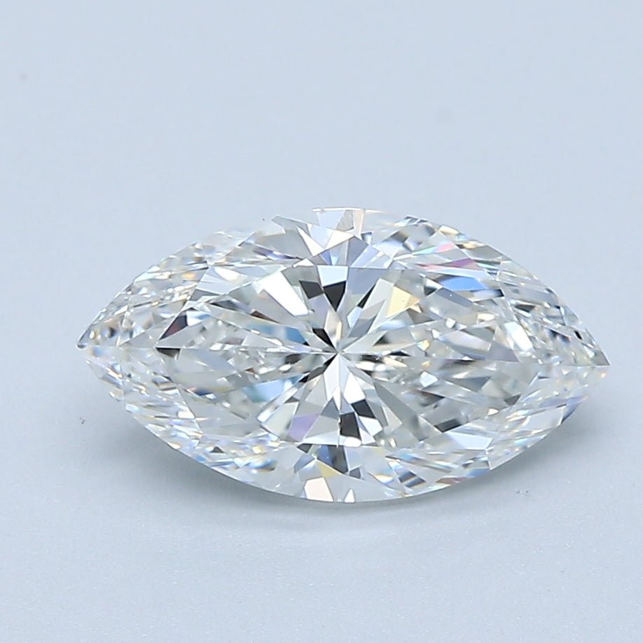 1.5 Carat Marquise - Natural Diamond - 1.51 - F - VS2 - EX - VG - Diamonds By Rothschild