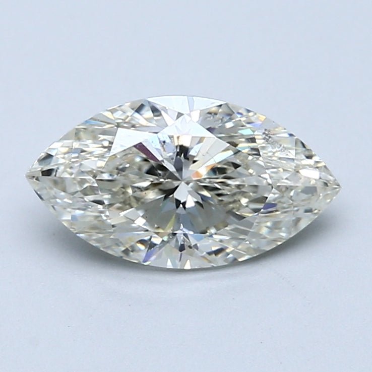 1.5 Carat Marquise - Natural Diamond - 1.51 - K - SI2 - VG - EX - VG - Diamonds By Rothschild