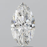 1.5 Carat Marquise - Natural Diamond - 1.7 - F - VS2 - VG - EX - VG - Diamonds By Rothschild