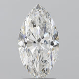 1.5 Carat Marquise - Natural Diamond - 1.7 - F - VS2 - VG - EX - VG - Diamonds By Rothschild