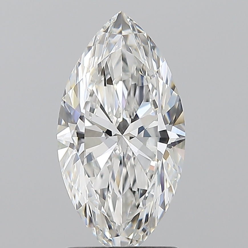 1.5 Carat Marquise - Natural Diamond - 1.7 - F - VS2 - VG - EX - VG - Diamonds By Rothschild