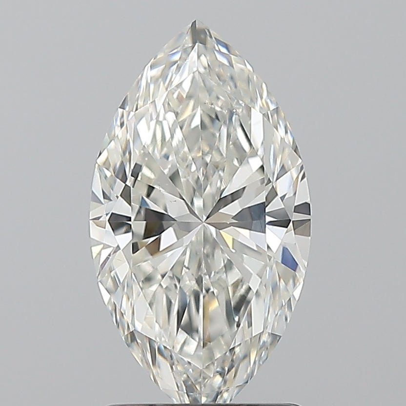 1.5 Carat Marquise - Natural Diamond - 1.7 - I - SI1 - EX - VG - Diamonds By Rothschild