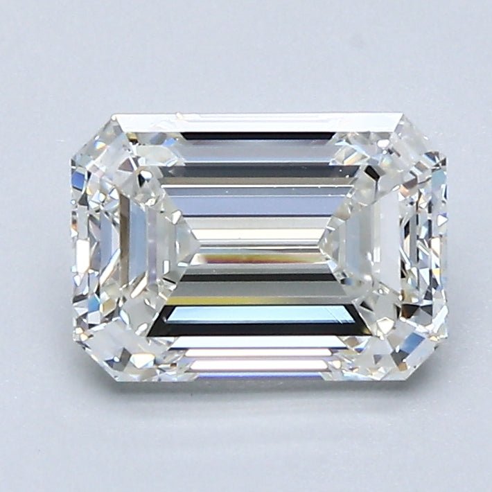 1.5 Carat Emerald Cut Natural Diamond - I VS1 - 1.5ct - VG Cut Grade