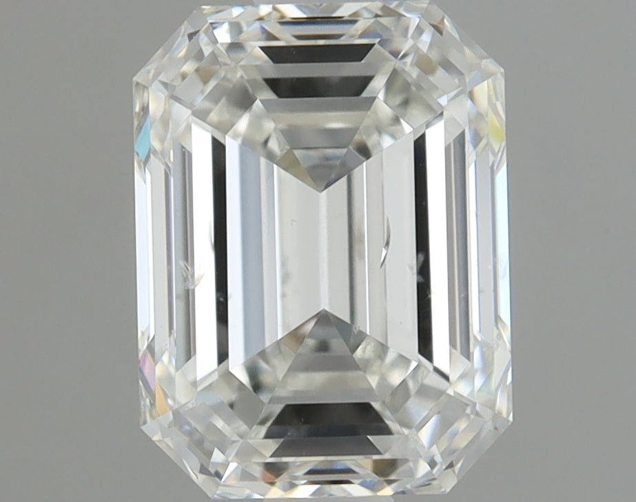 1.5 Carat Emerald Cut Natural Diamond - G SI1 - 1.5ct - EX Symmetry Grade