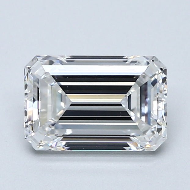 1.5 Carat Natural Diamond - EMERALD - 1.5 - E - VS1 - Diamonds By Rothschild