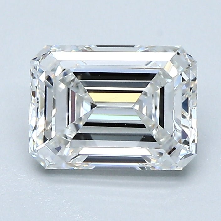 1.5 Carat Natural Diamond - EMERALD - 1.5 - F - VVS2 - Diamonds By Rothschild