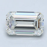 1.5 Carat Natural Diamond - EMERALD - 1.5 - H - VS1 - Diamonds By Rothschild
