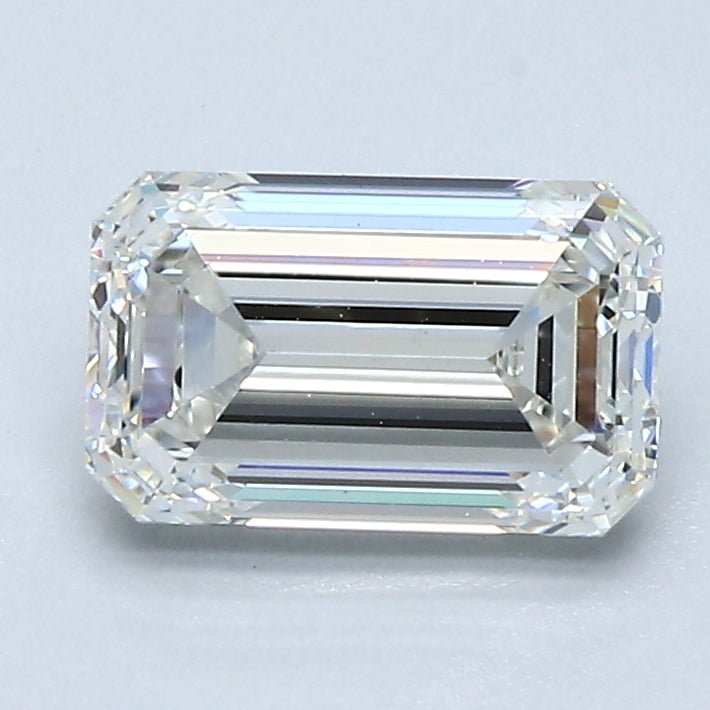 1.5 Carat Natural Diamond - EMERALD - 1.5 - H - VS1 - Diamonds By Rothschild