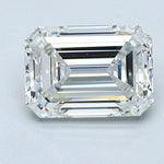 1.5 Carat Natural Diamond - EMERALD - 1.5 - H - VVS1 - Diamonds By Rothschild