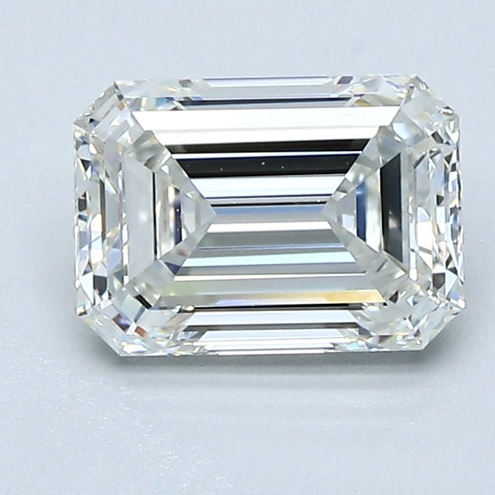 1.5 Carat Natural Diamond - EMERALD - 1.5 - H - VVS1 - Diamonds By Rothschild