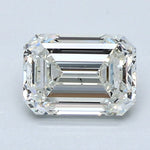 1.5 Carat Natural Diamond - EMERALD - 1.51 - I - SI1 - Diamonds By Rothschild