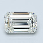 1.5 Carat Natural Diamond - EMERALD - 1.51 - I - VVS2 - Diamonds By Rothschild