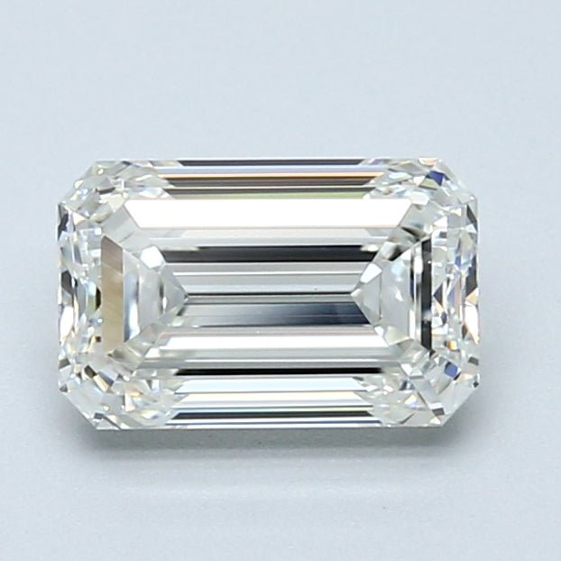 1.5 Carat Natural Diamond - EMERALD - 1.51 - I - VVS2 - Diamonds By Rothschild
