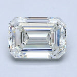1.5 Carat Natural Diamond - EMERALD - 1.51 - I - VVS2 - Diamonds By Rothschild