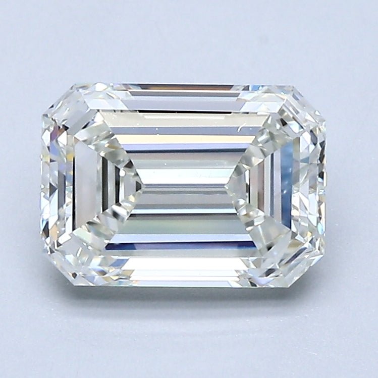 1.5 Carat Natural Diamond - EMERALD - 1.51 - I - VVS2 - Diamonds By Rothschild