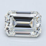 1.5 Carat Natural Diamond - EMERALD - 1.57 - I - VVS1 - Diamonds By Rothschild