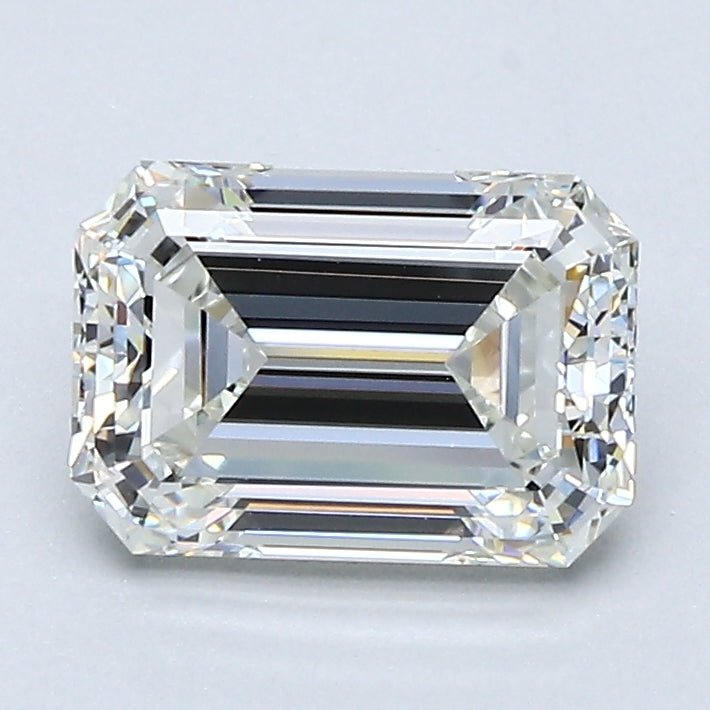 1.5 Carat Natural Diamond - EMERALD - 1.57 - I - VVS1 - Diamonds By Rothschild