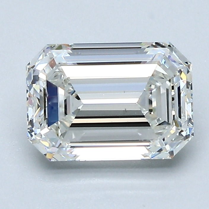 1.5 Carat Natural Diamond - EMERALD - 1.6 - H - VS1 - Diamonds By Rothschild