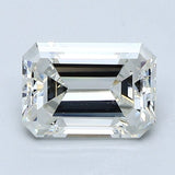 1.5 Carat Natural Diamond - EMERALD - 1.68 - I - VVS2 - Diamonds By Rothschild