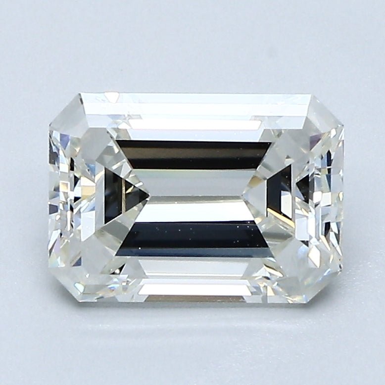 1.5 Carat Natural Diamond - EMERALD - 1.68 - I - VVS2 - Diamonds By Rothschild