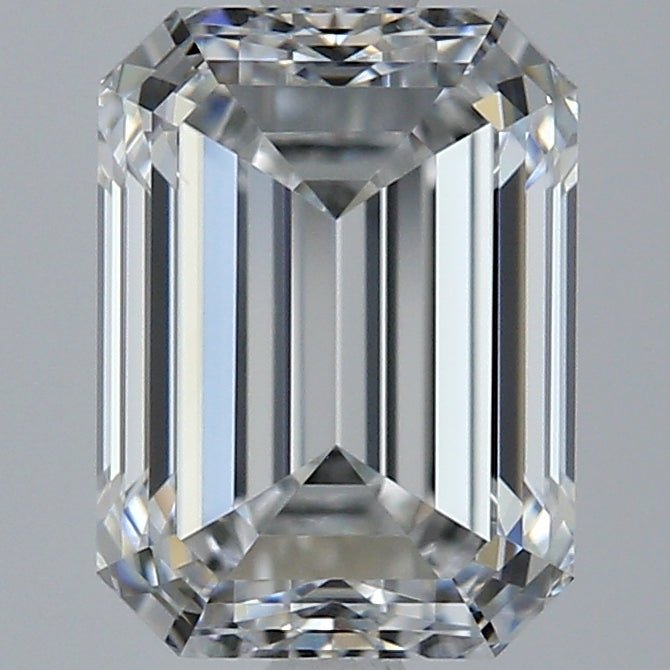 1.5 Carat Natural Diamond - EMERALD - 1.7 - E - VVS2 - Diamonds By Rothschild