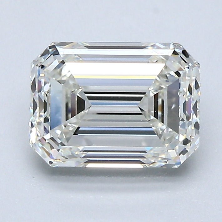 1.5 Carat Natural Diamond - EMERALD - 1.7 - I - VVS2 - Diamonds By Rothschild