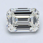 1.5 Carat Emerald Cut Natural Diamond - J VVS1 - 1.52ct - VG Cut Grade