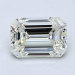 1.5 Carat Emerald Cut Natural Diamond - K IF - 1.54ct - G Cut Grade