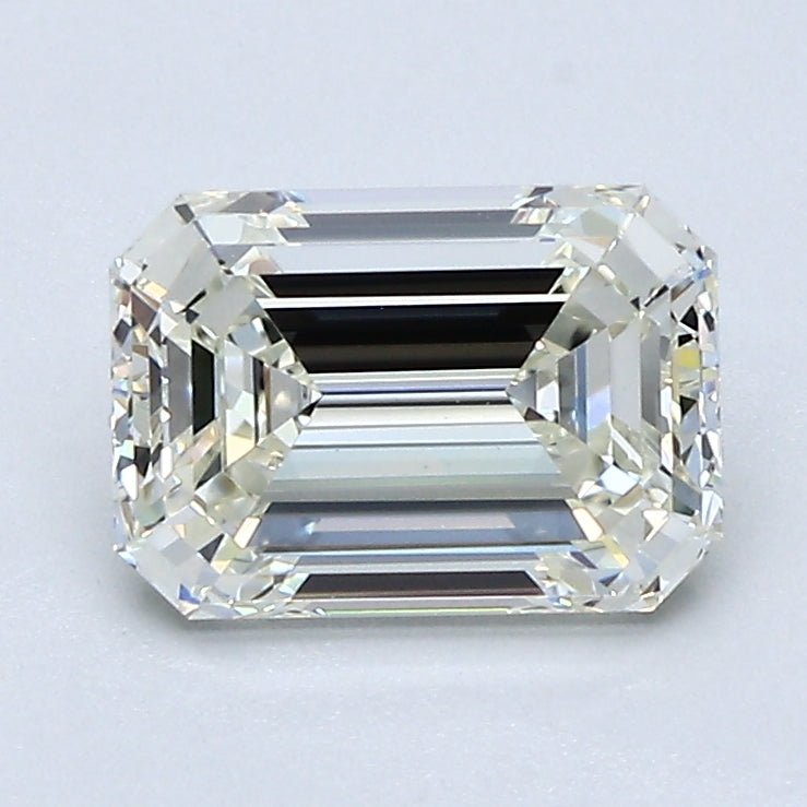 1.5 Carat Emerald Cut Natural Diamond - K IF - 1.54ct - G Cut Grade