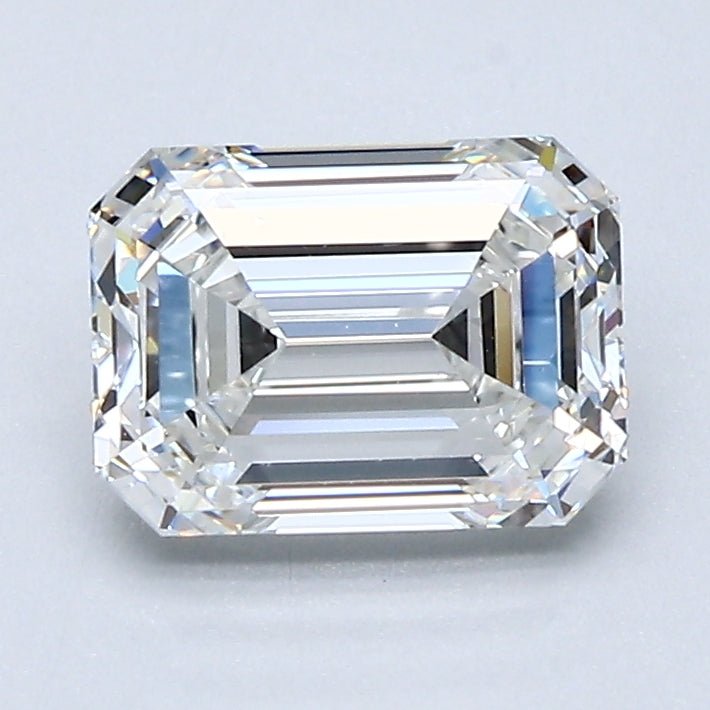 1.5 Carat Emerald Cut Natural Diamond - G VVS1 - 1.54ct - VG Cut Grade